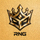 RNG电子竞技俱乐部Logo - 金色与黑色皇冠标志
